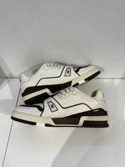 Louis Vuitton by Tyler, the Creator LV Trainer White Mocha - Pre-Owned Size 11 (No original box)