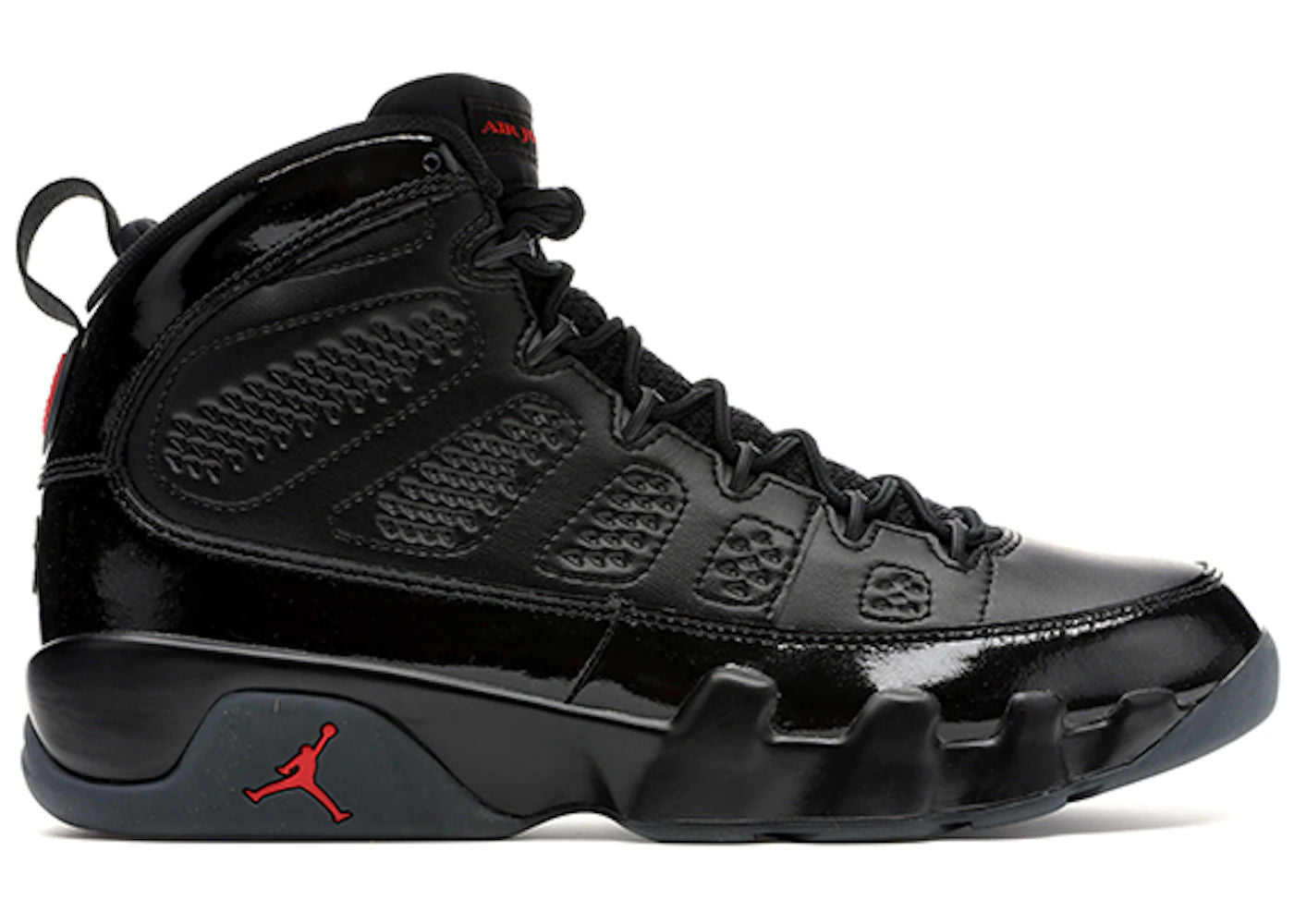 Jordan 9 Retro Bred Patent, pre-owned, US Men's 10.5 – photo 1 of 6