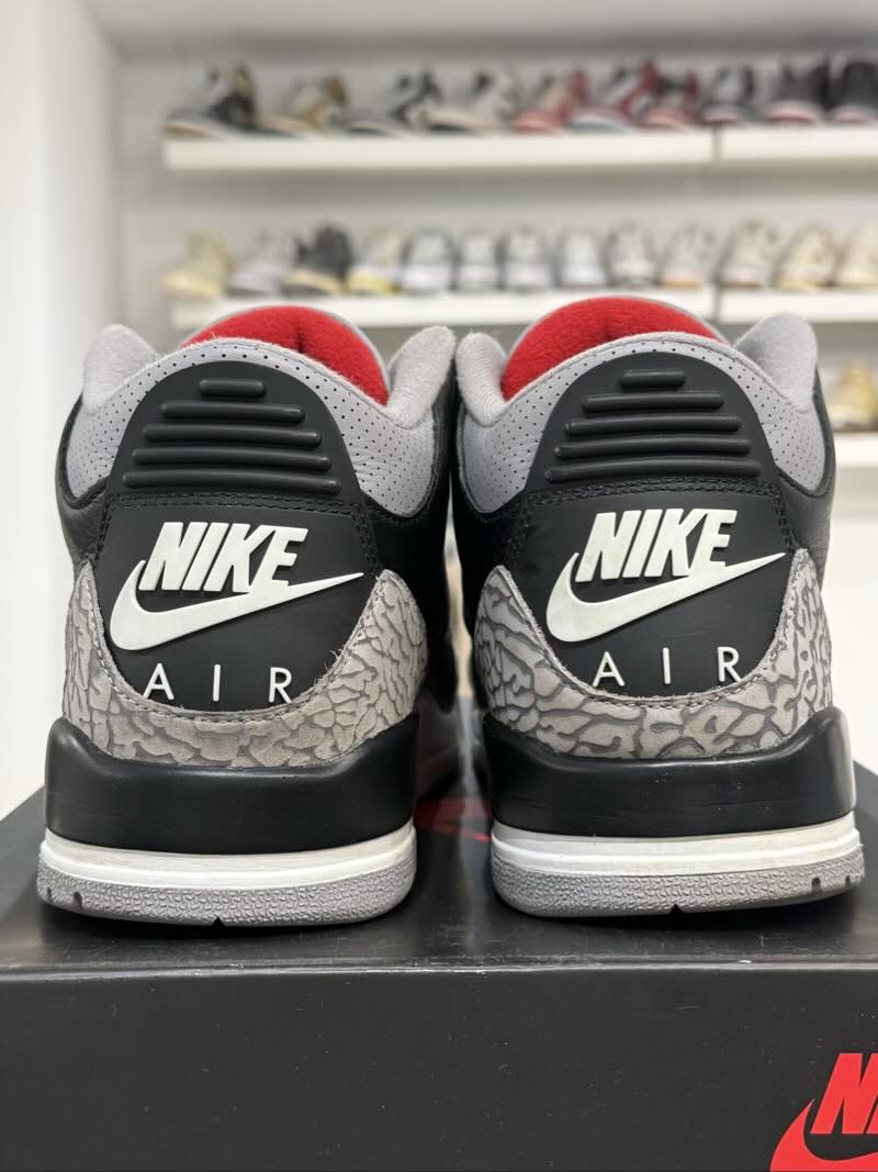 Jordan 3 Retro Black Cement (2024) - Pre-Owned Size 11