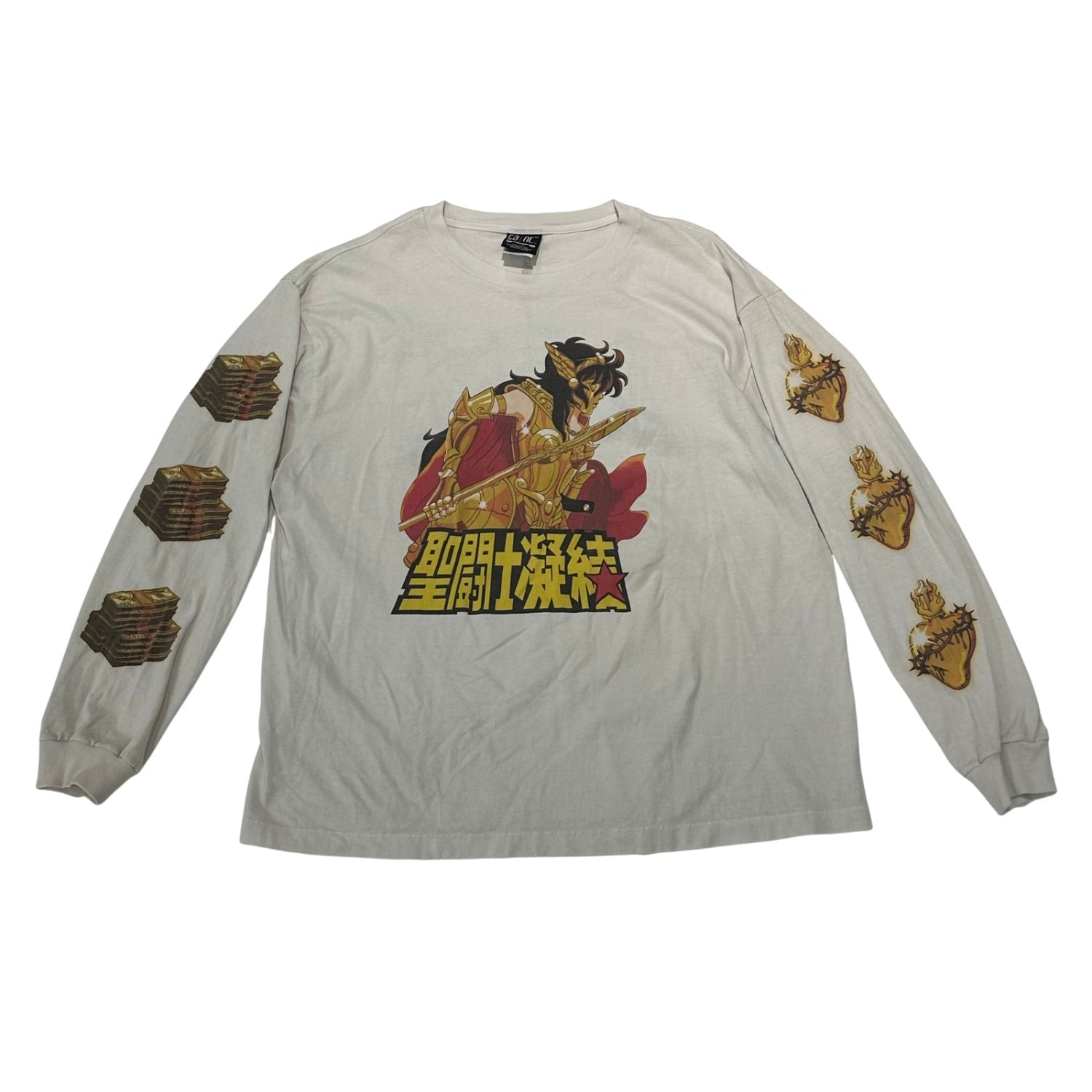 Saint Michael x CLOT L/S T-Shirt White - Pre-Owned Size XXL