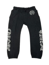 Chrome Hearts Plus Cross All Over Print Sweatpants Black - Lightly Pre-Owned Size L