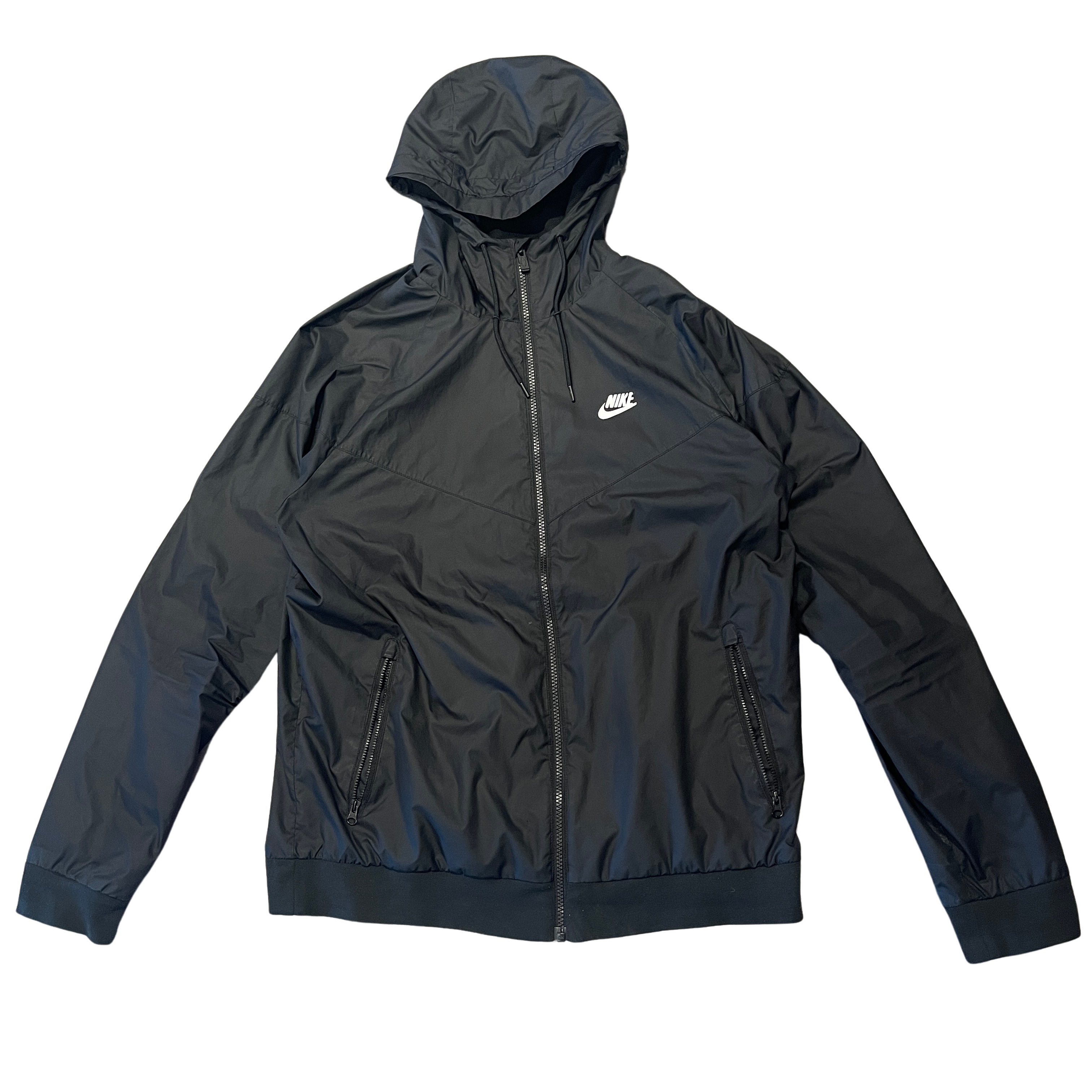 Nike Windbreaker Jacket Black (Preowned) - Pre-Owned