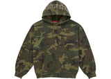 Supreme Overdyed Studded Hooded Sweatshirt Woodland Camo
