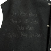 OVO x Roots Nothing Was The Same Tour Varsity Jacket Black (Lightly Used Size L) - Pre-Owned