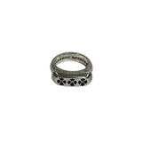 Chrome Hearts Lil PJ 3CH Plus Diamond Ring - Lightly Used Size 9