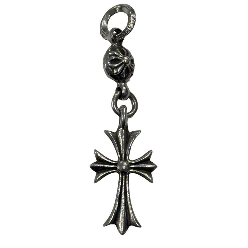 Chrome Hearts One Ball Tiny Cross Pendant - Lightly Pre-Owned