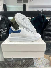 Alexander McQueen Oversized Sneaker White Paris Blue - Gently Pre-Owned Size 10