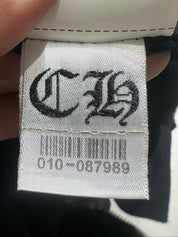 Chrome Hearts Foti Model Kit Parts Thermal Zip-Up Hoodie Black - Lightly Pre-Owned Size L