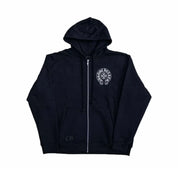Chrome Hearts Los Angeles Exclusive Zip-Up Hoodie Black