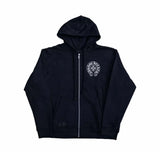 Chrome Hearts Los Angeles Exclusive Zip-Up Hoodie Black