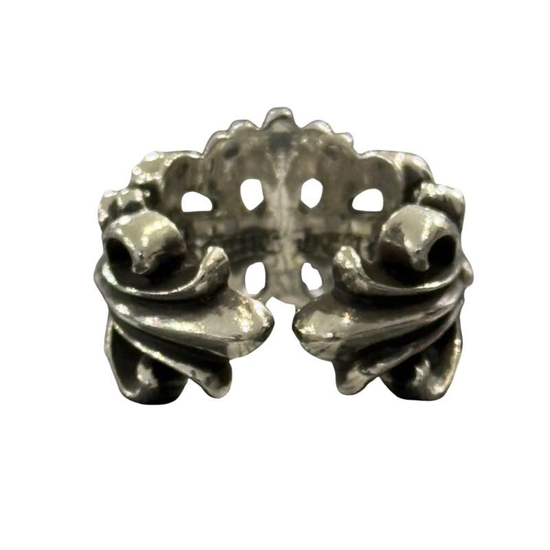 Chrome Hearts Double Floral Ring - Lightly Used Size 7.5