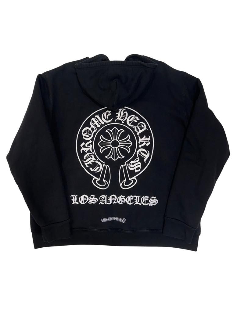 Chrome Hearts Los Angeles Exclusive Horseshoe Thermal Zip-Up - Lightly Pre-Owned Size XL