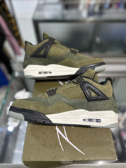 Jordan 4 Retro SE Craft Medium Olive - Pre-Owned Size 9.5 (VNDS)