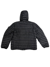 Stone Island 40324 Loom Woven Chambers R-Nylon Down-TC_Packable Jacket Black - Pre-Owned Size M