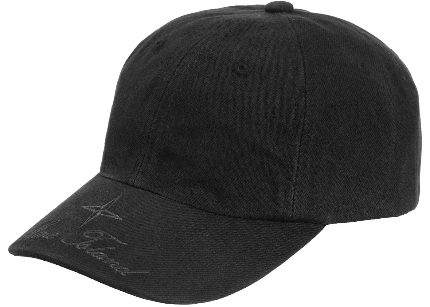 Supreme Stone Island Denim 6-Panel Black