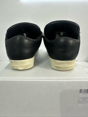 Rick Owens Jumbo Lace Leather Ramones Low Top Sneaker - Pre-Owned Size 10 (No original box)