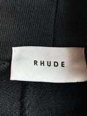 Rhude Green Racing Hoodie Black - Pre-Owned Size M