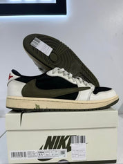 Jordan 1 Retro Low OG SP Travis Scott Olive (W) - Pre-Owned Size 10