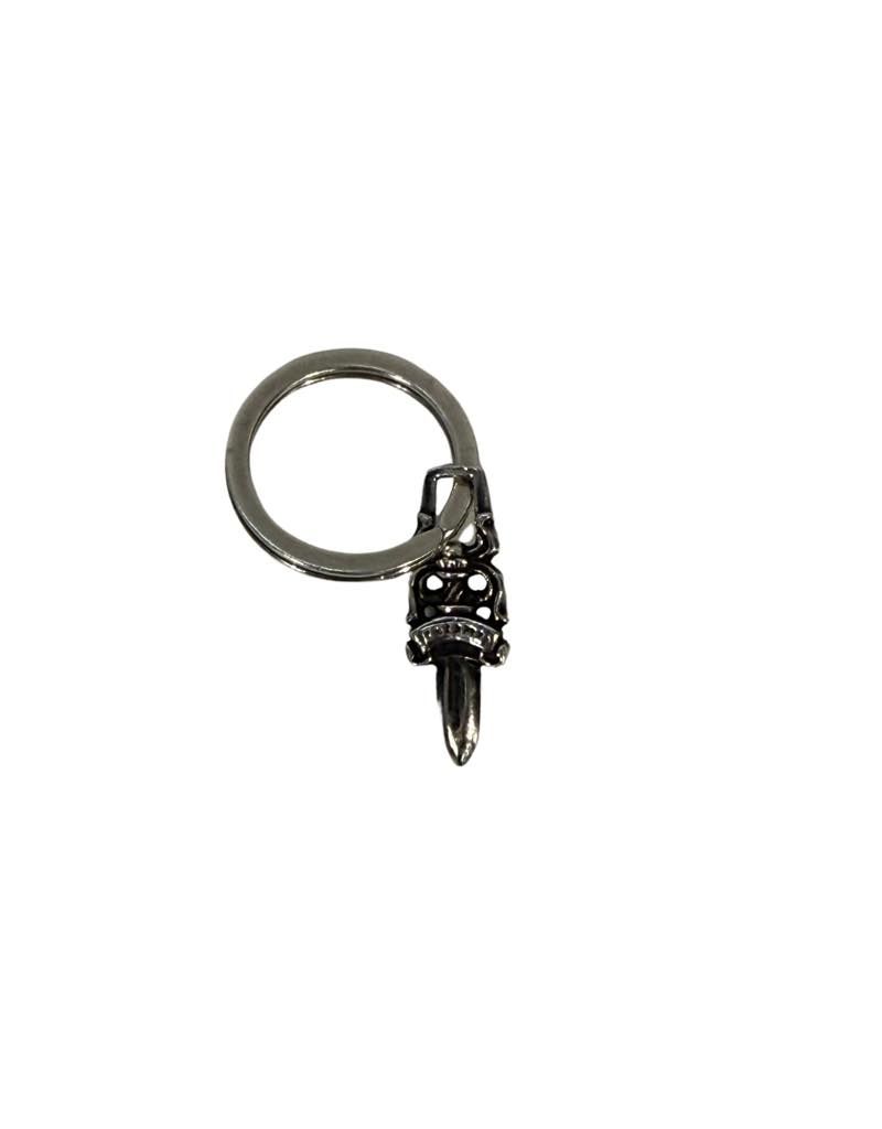 Chrome Hearts Dagger Zipper Pendant w/ Keychain - Lightly Used