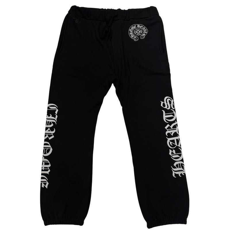 Chrome Hearts Horseshoe Logo Sweatpants Black - Worn Once Size XL