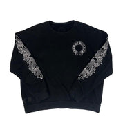 Chrome Hearts Floral Horseshoe Crewneck - Pre-Owned Size M
