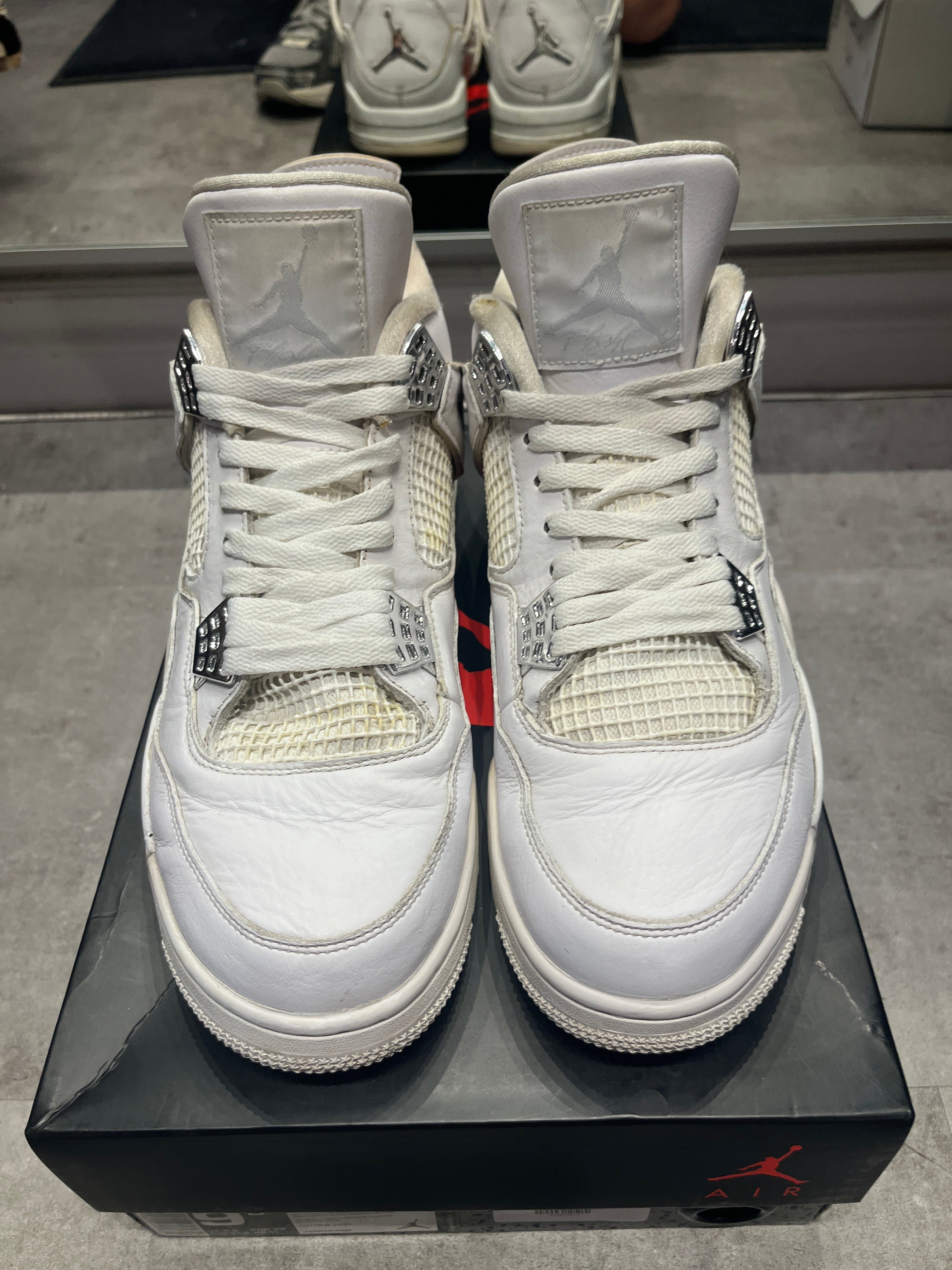 Jordan 4 Retro Pure Money (2017) - Pre-Owned Size 12 (Replacement Box)