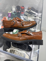 Miu Miu x Church's Leather Brogue Shoes - Pre-Owned size 6 (No Original Box)