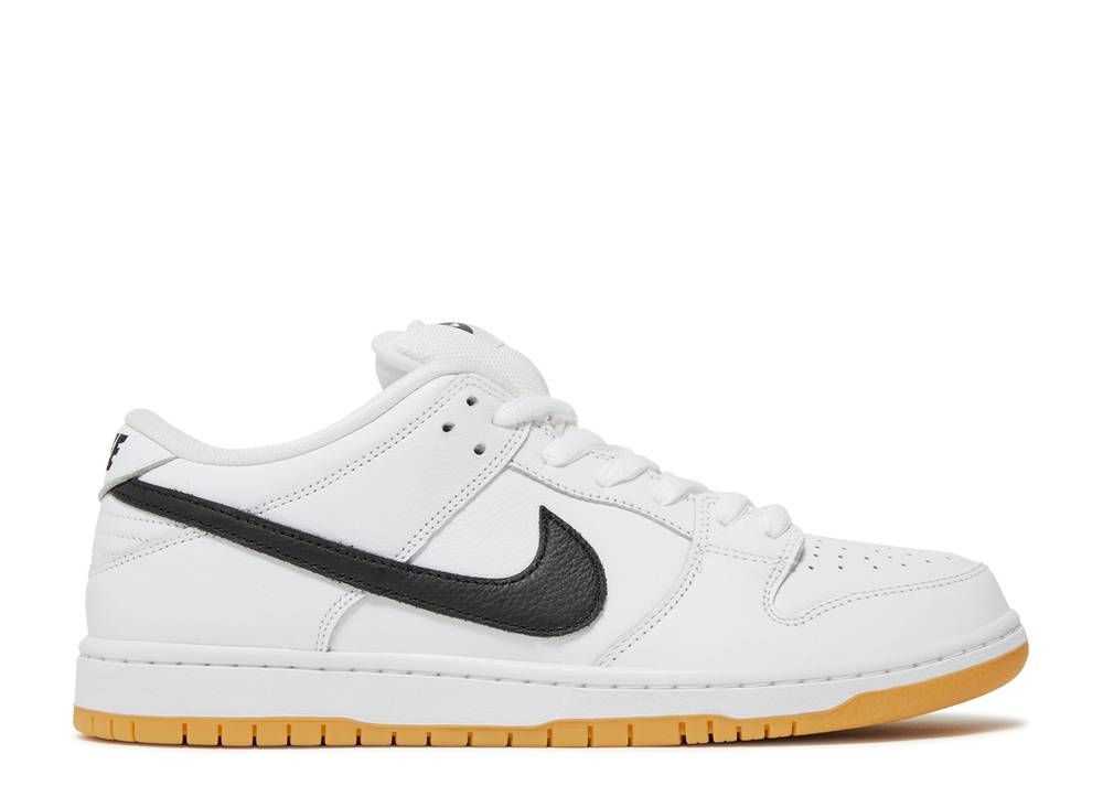 Nike SB Dunk Low Pro White Gum - Pre-Owned Size 9