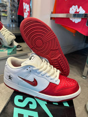 Nike SB Dunk Low Supreme Jewel Swoosh Red (Preowned)