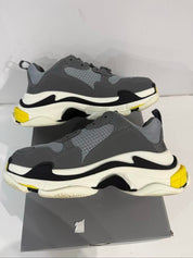 Balenciaga Triple S Grey Yellow Black - Pre-Owned Size 9
