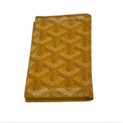 Goyard Saint Pierre Card Holder Yellow (Preowned) - Pre-Owned