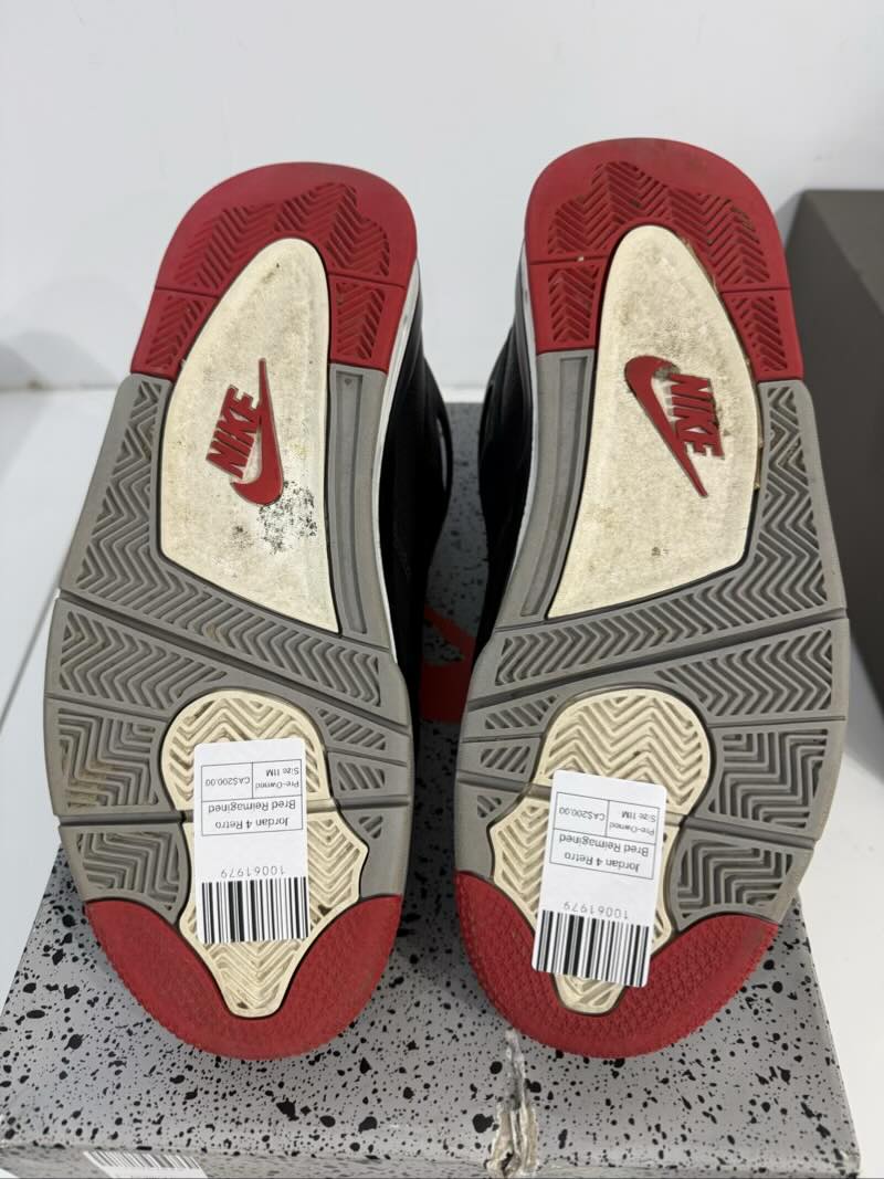 Jordan 4 Retro Bred Reimagined - Pre-Owned Size 11M