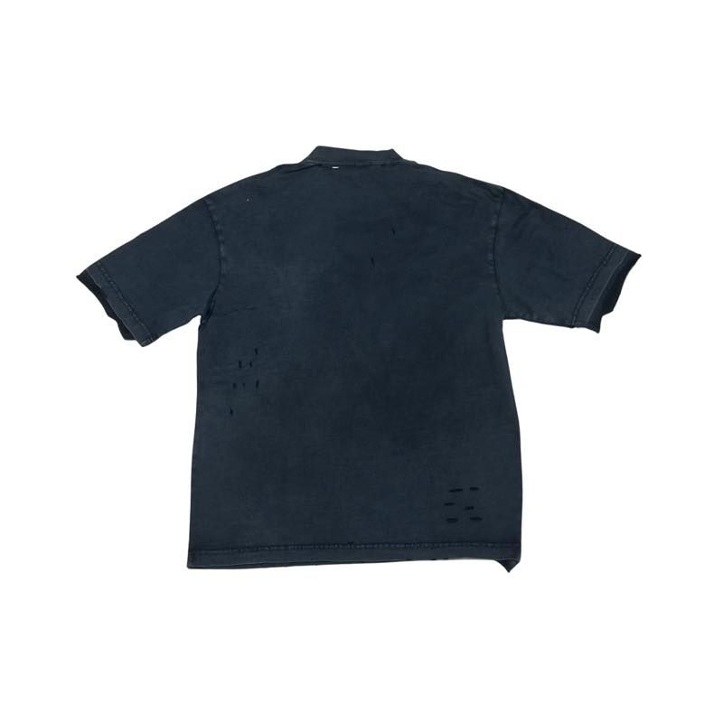 Balenciaga Womens Maison Medium Fit T-Shirt Black/Orange/White - Pre-Owned Size S