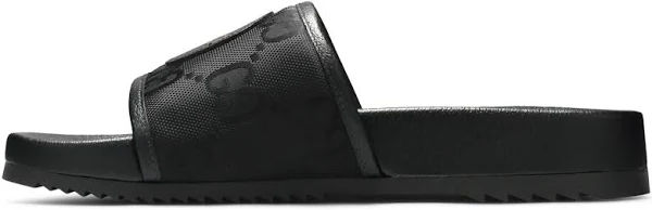 Gucci Off The Grid GG Slides Black