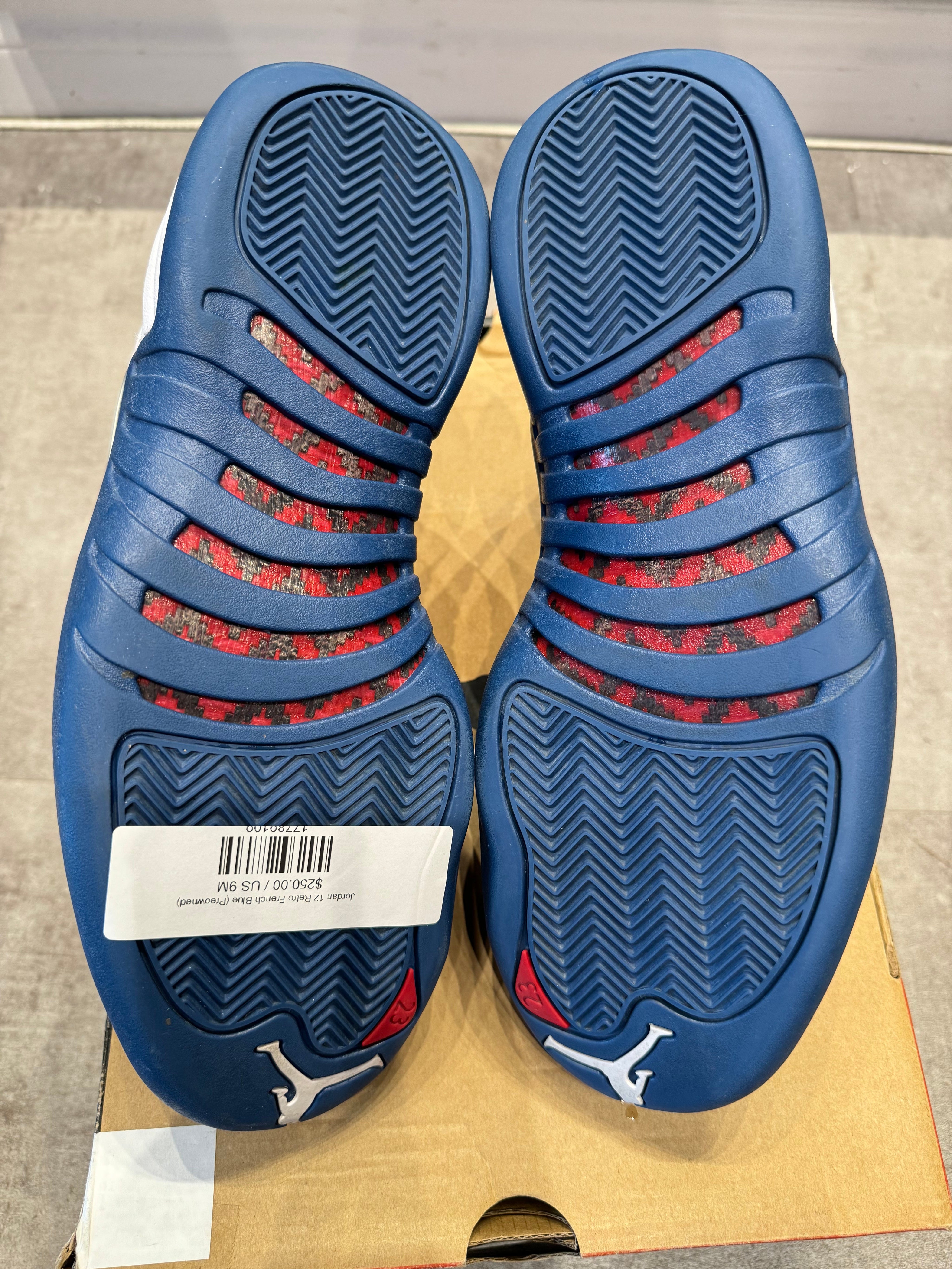 Jordan 12 Retro French Blue (Preowned) - Pre-Owned