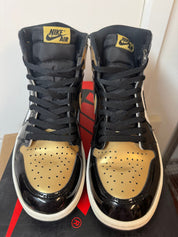 Jordan 1 Retro High NRG Patent Gold Toe - Pre-Owned Size 10