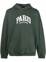 Balenciaga Paris Green Hoodie