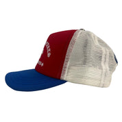 Chrome Hearts King Taco 4th Of July Trucker Hat Red/White/Blue - Lightly Used