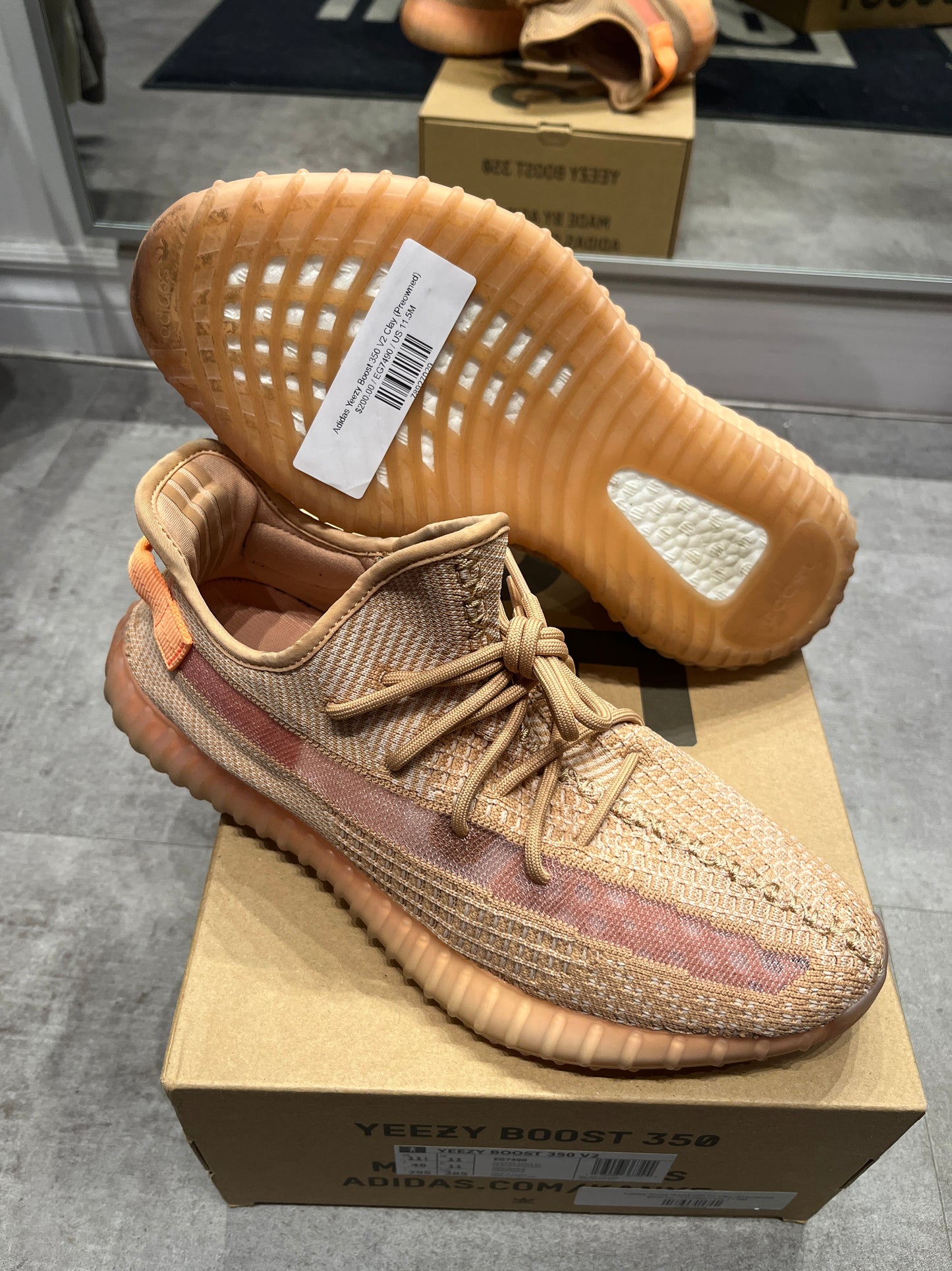 Adidas Yeezy Boost 350 V2 Clay (Preowned)