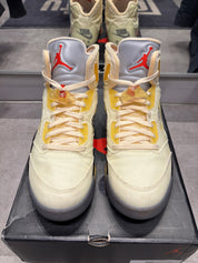 Jordan 5 Retro SP Off-White Sail (Preowned Size 14)