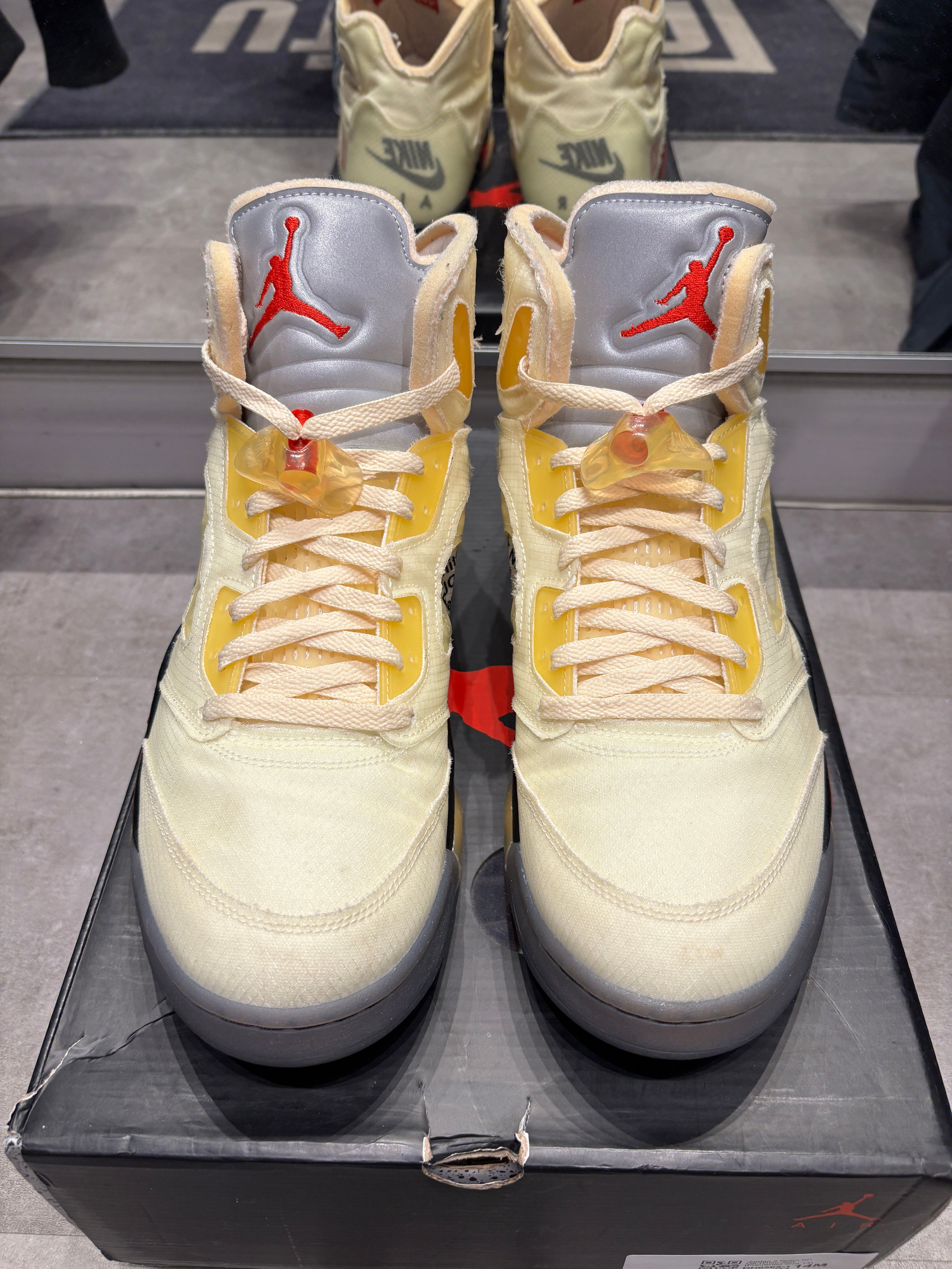 Jordan 5 Retro SP Off-White Sail (Preowned Size 14)