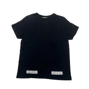 Off-White Blue Collar T-Shirt Black - Pre-Owned Size M