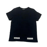 Off-White Blue Collar T-Shirt Black - Pre-Owned Size M