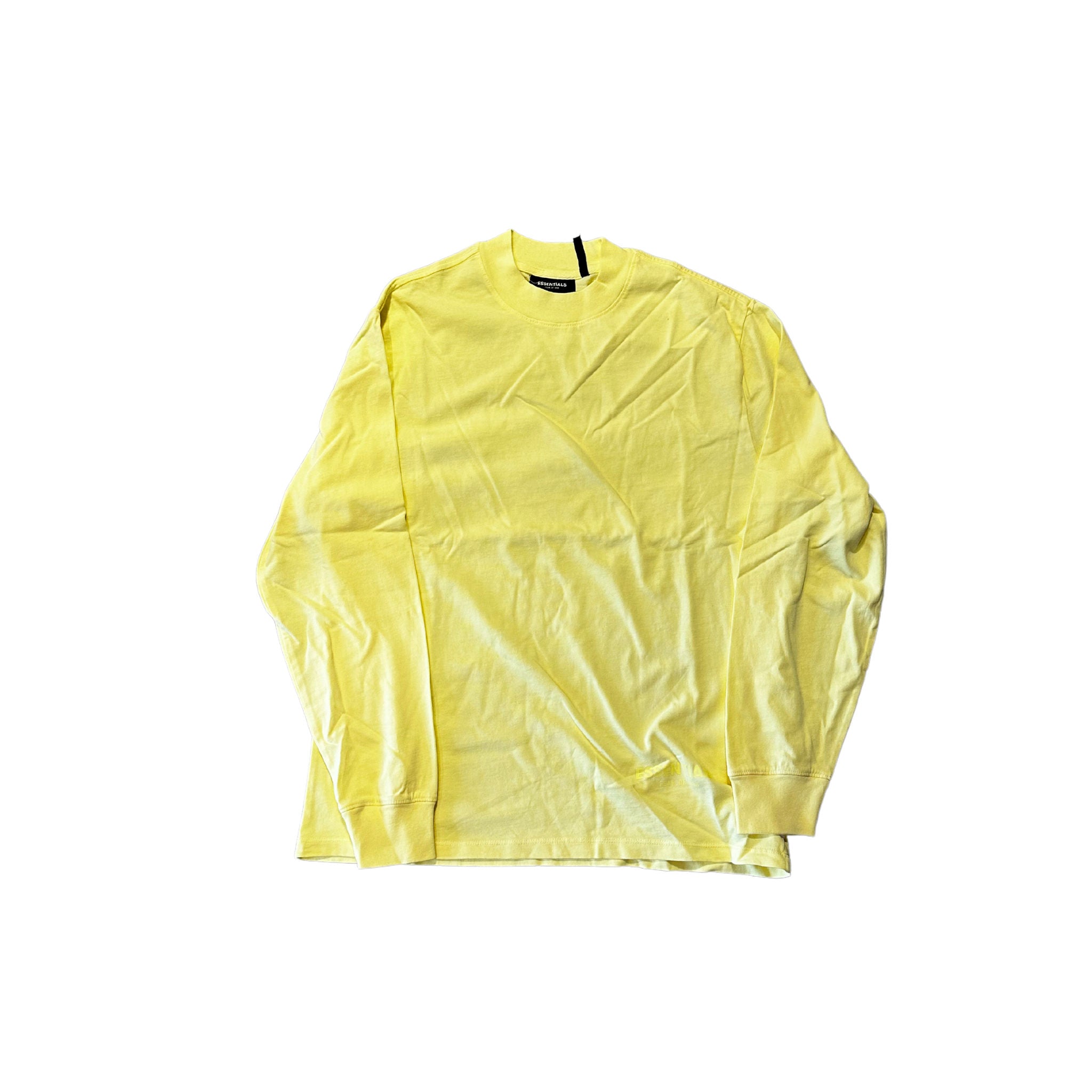 Fear of God Essentials Yellow/Lemonade L/S T-Shirt (FW19)
