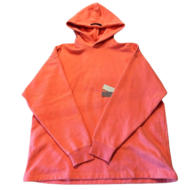 Fear of God Essentials Relaxed Hoodie (FW22) Coral (Preowned) - Pre-Owned