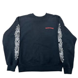 Chrome Hearts Matty Boy Floral Chomper Crewneck Black - Pre-Owned Size L
