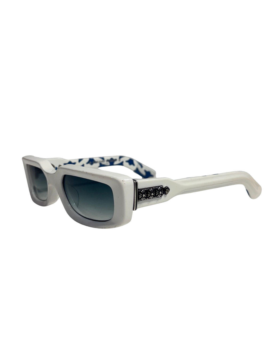 Chrome Hearts Zelda Sunglasses White/Blue - Lightly Used