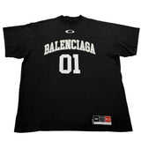 Balenciaga SS25 Basketball T-Shirt - Lightly Pre-Owned Size XL
