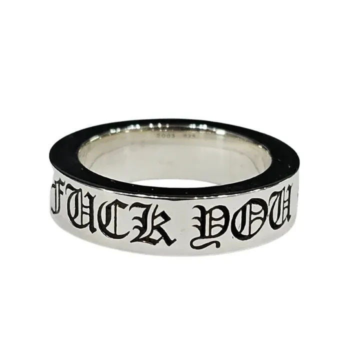 Chrome Hearts Fuck You 6MM Spacer Ring