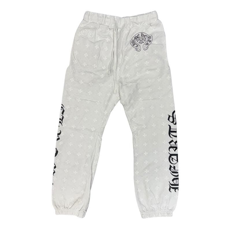 Chrome Hearts All Over Cemetery Sweatpants Black - Lightly Pre-Owned Size M